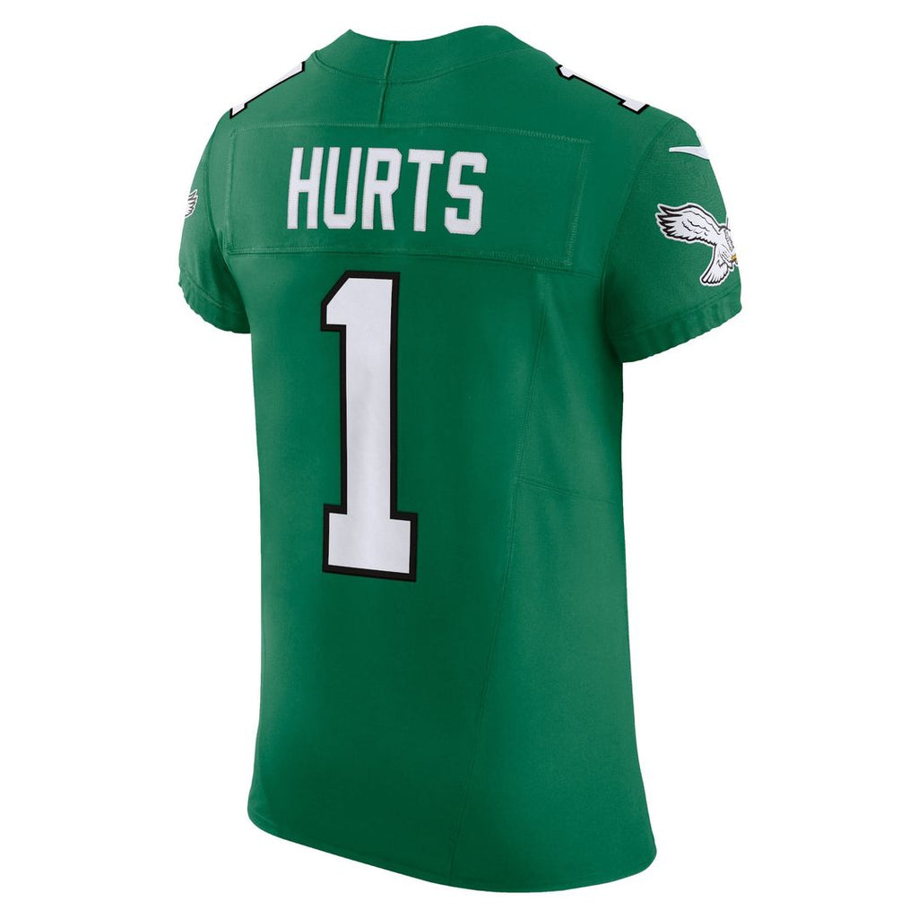 Philadelphia Eagles Jalen Hurts Nike Midnight Green Team Vapor FUSE Elite Jersey