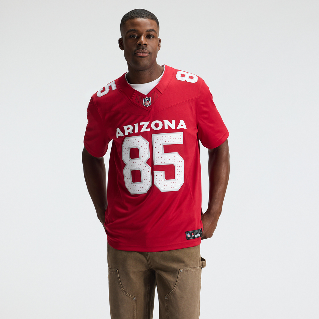 Arizona Cardinals Trey McBride Nike White Vapor FUSE Stitched Limited Jersey