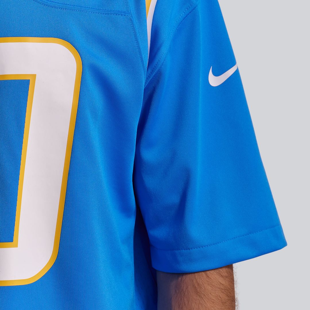 Los Angeles Chargers Justin Herbert Nike Powder Blue Game Jersey