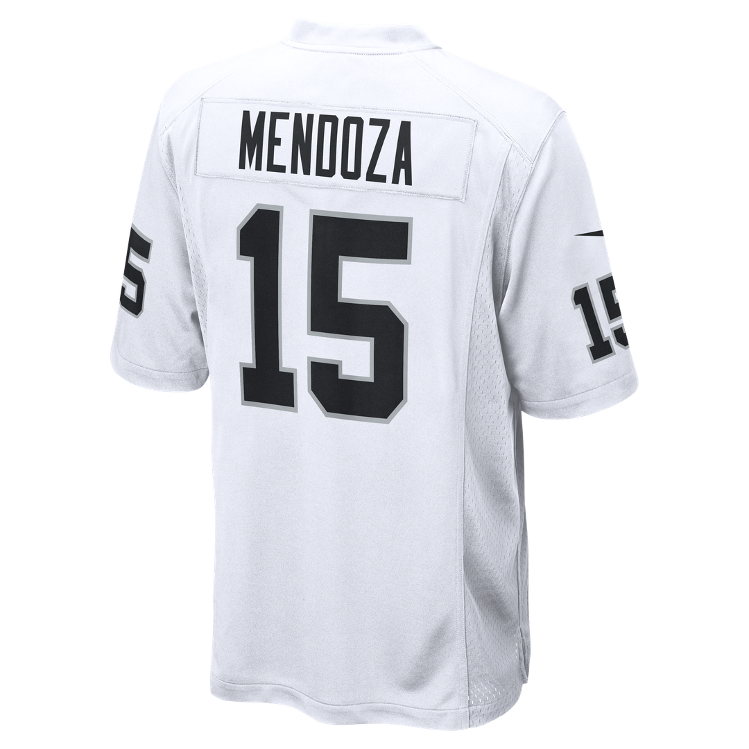 Las Vegas Raiders Fernando Mendoza Nike Black Game Jersey