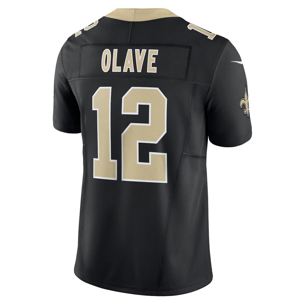 New Orleans Saints Chris Olave Nike Black Vapor FUSE Limited Jersey