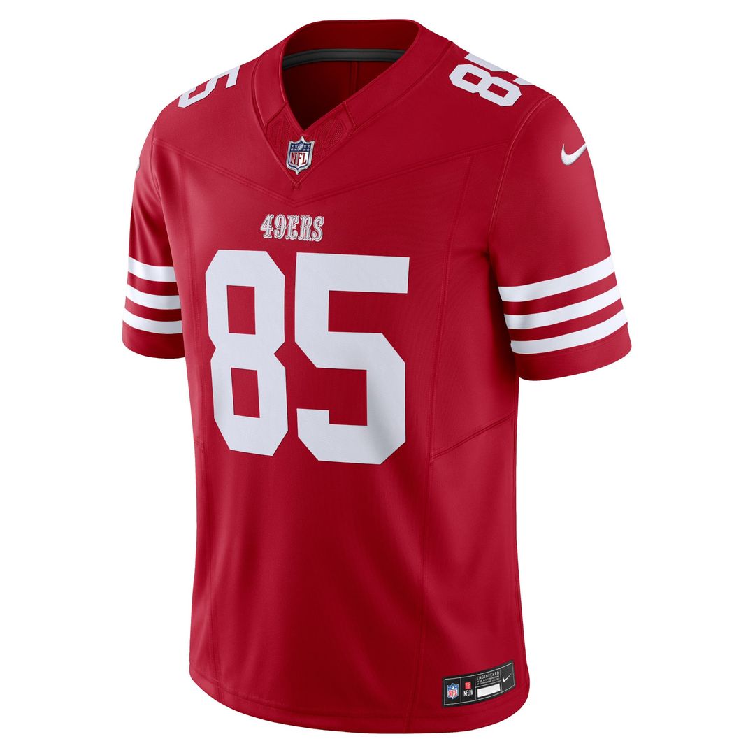 San Francisco 49ers George Kittle Nike Scarlet Vapor FUSE Limited Jersey