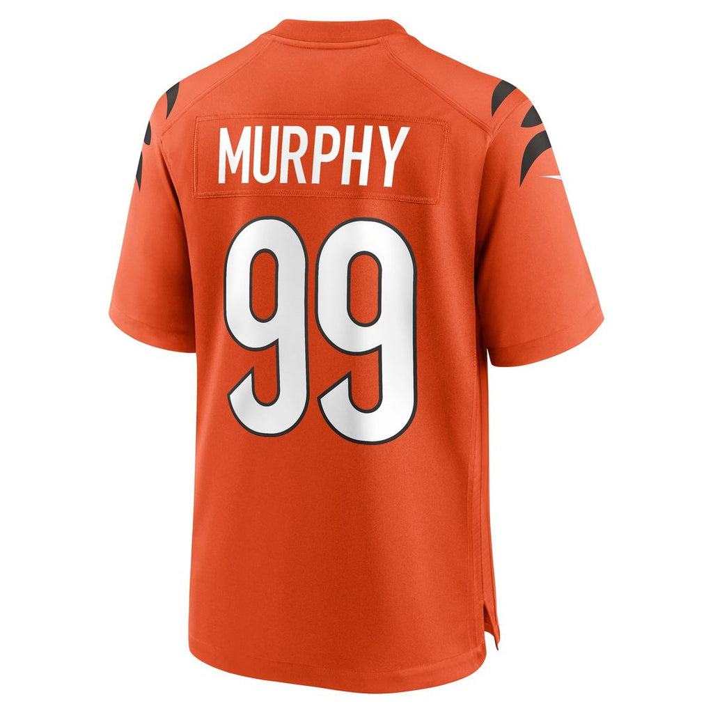 Cincinnati Bengals Myles Murphy Nike White Game Jersey