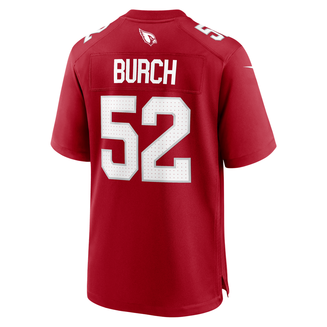 Arizona Cardinals Jordan Burch Nike Cardinal Game Jersey
