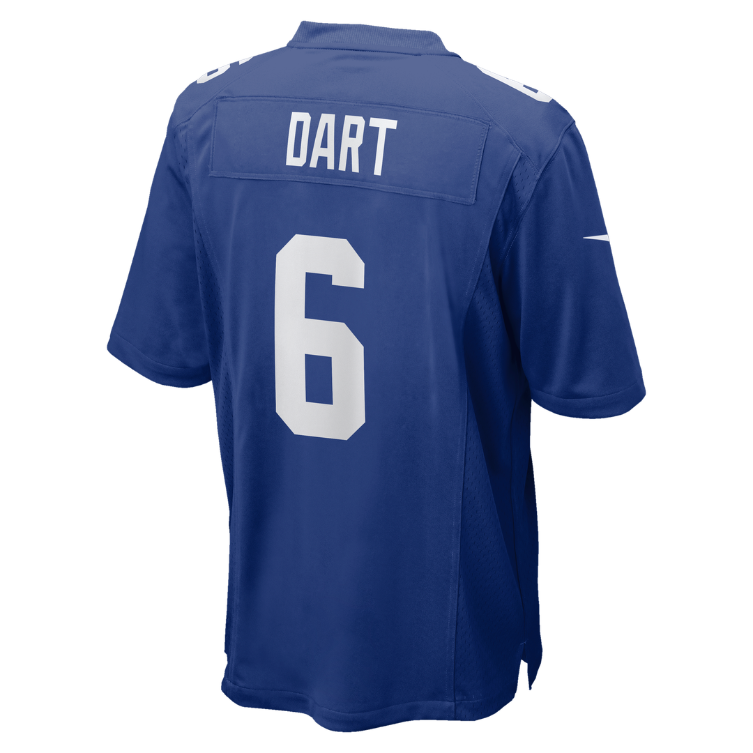 New York Giants Jaxson Dart Nike Royal Game Jersey
