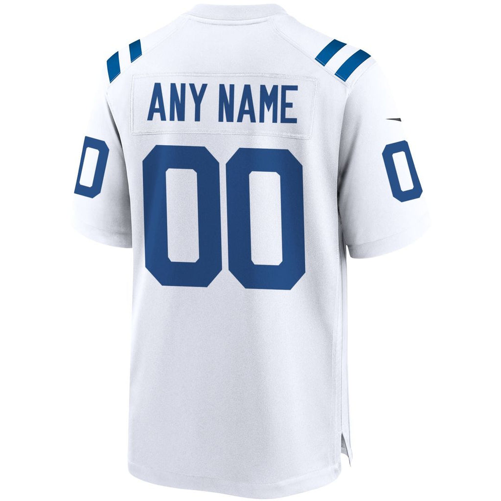 Indianapolis Colts Nike White Custom Jersey