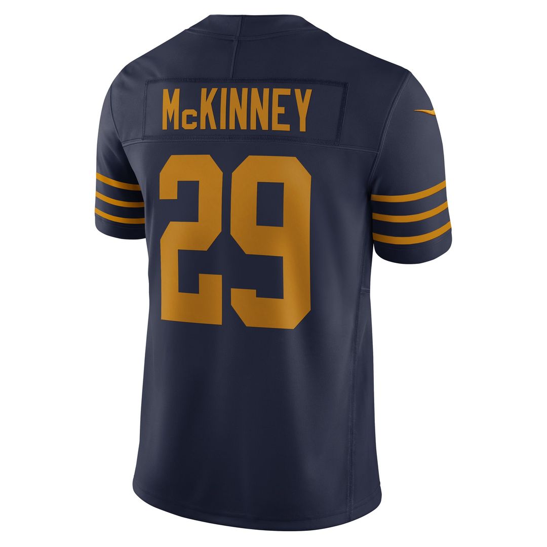 Green Bay Packers Xavier McKinney Nike Navy The 1923 Classic Vapor FUSE Limited Jersey