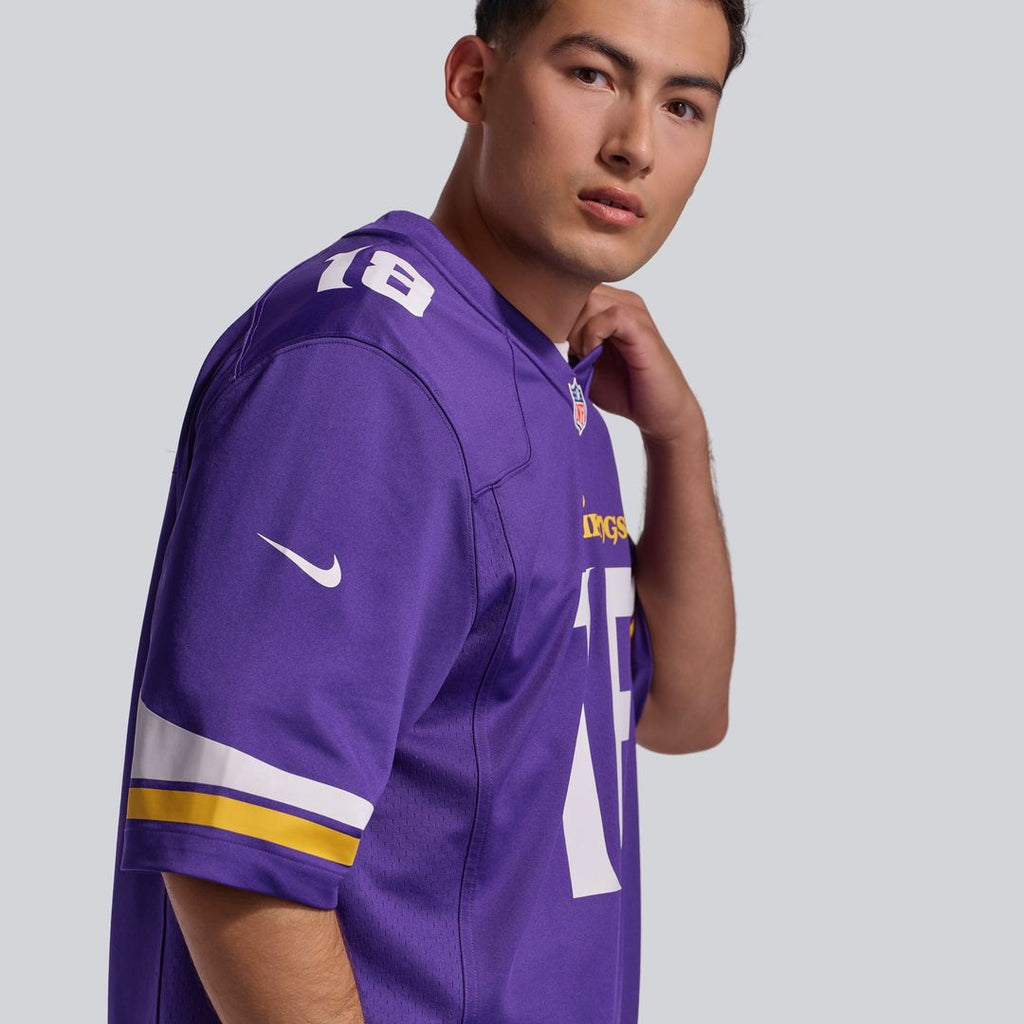 Minnesota Vikings Justin Jefferson Nike Purple Game Jersey