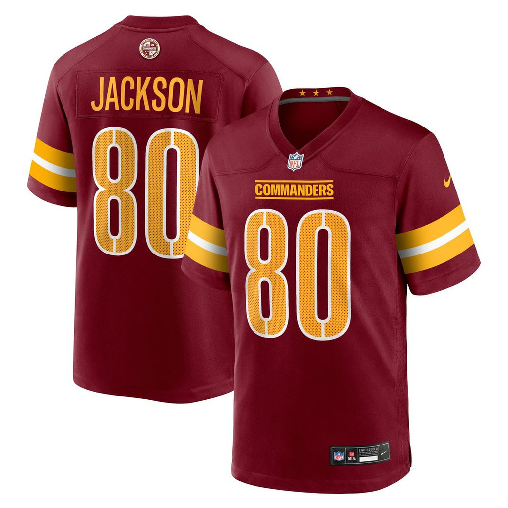 Washington Commanders Tyree Jackson Nike Burgundy Game Jersey