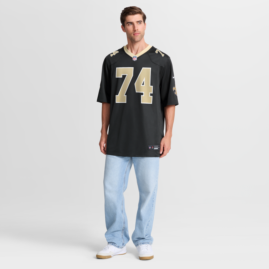 New Orleans Saints Xavier Truss Nike Black Game Jersey