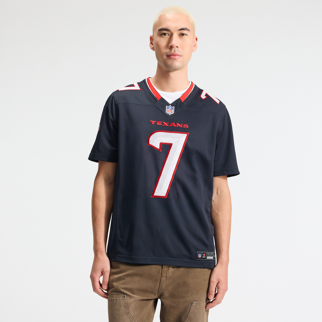 Houston Texans C.J. Stroud Nike Navy Team Vapor FUSE Stitched Limited Jersey