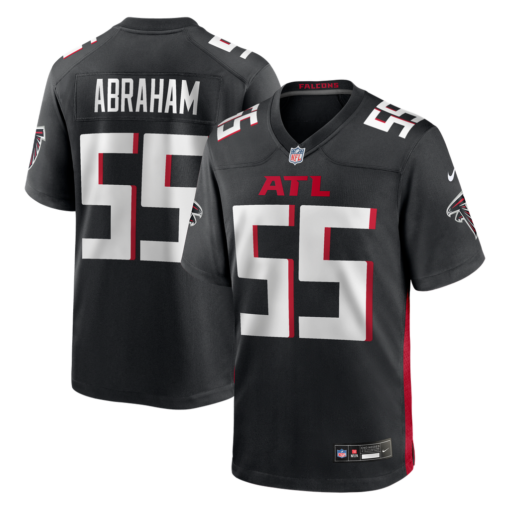 Atlanta Falcons John Abraham Nike Black Retired Player Game Jersey