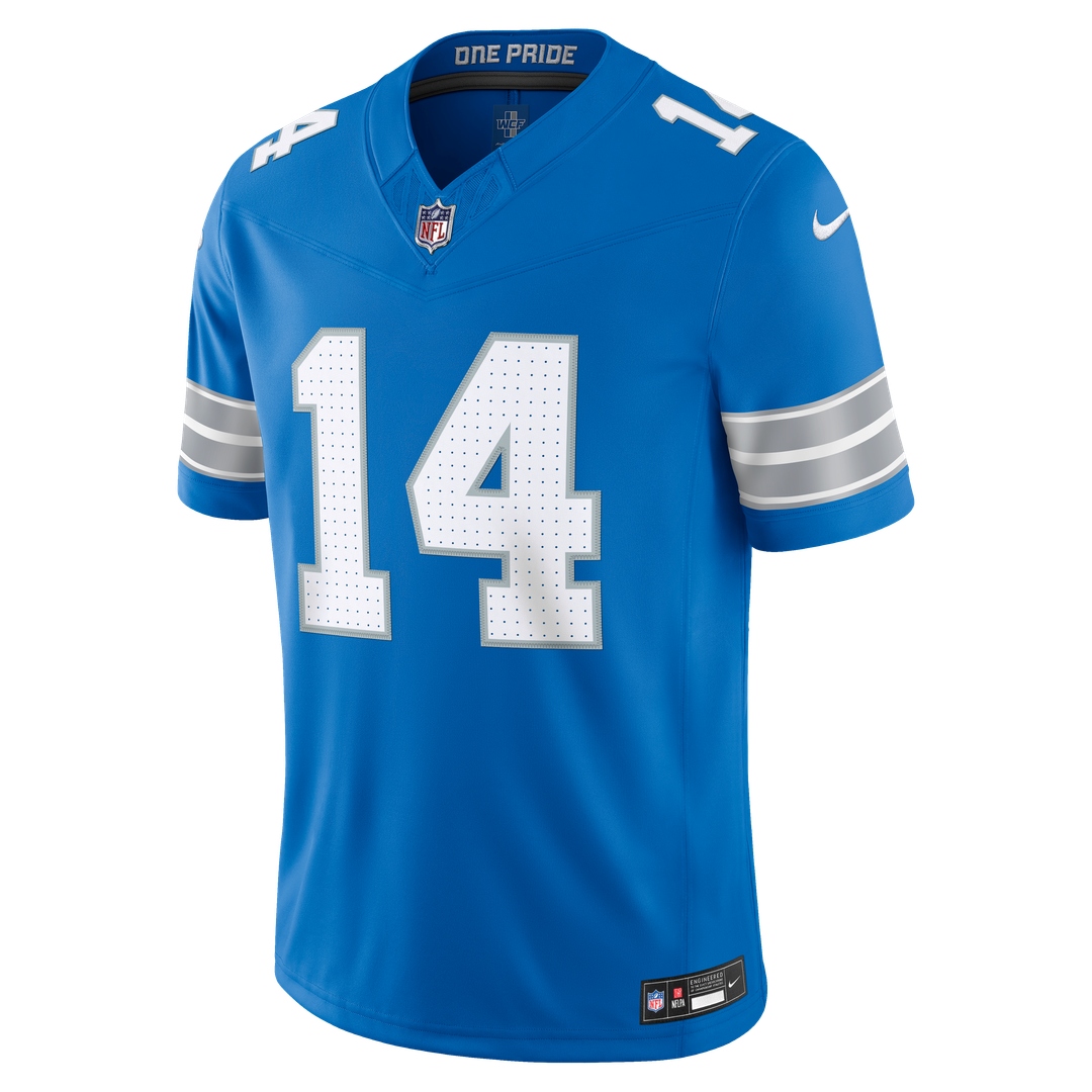 Detroit Lions Amon - Ra St. Brown Nike White Vapor FUSE Stitched Limited Jersey