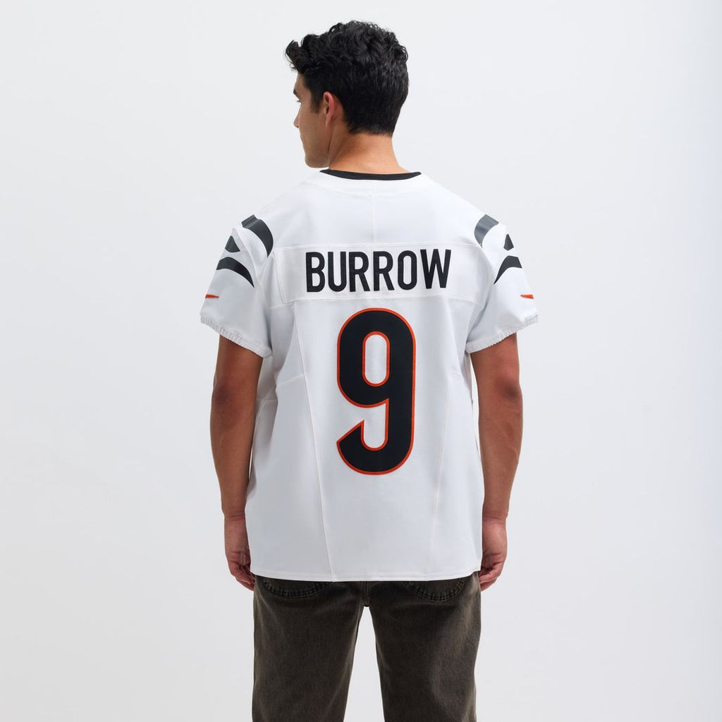 Cincinnati Bengals Joe Burrow Nike White Vapor FUSE Elite Jersey