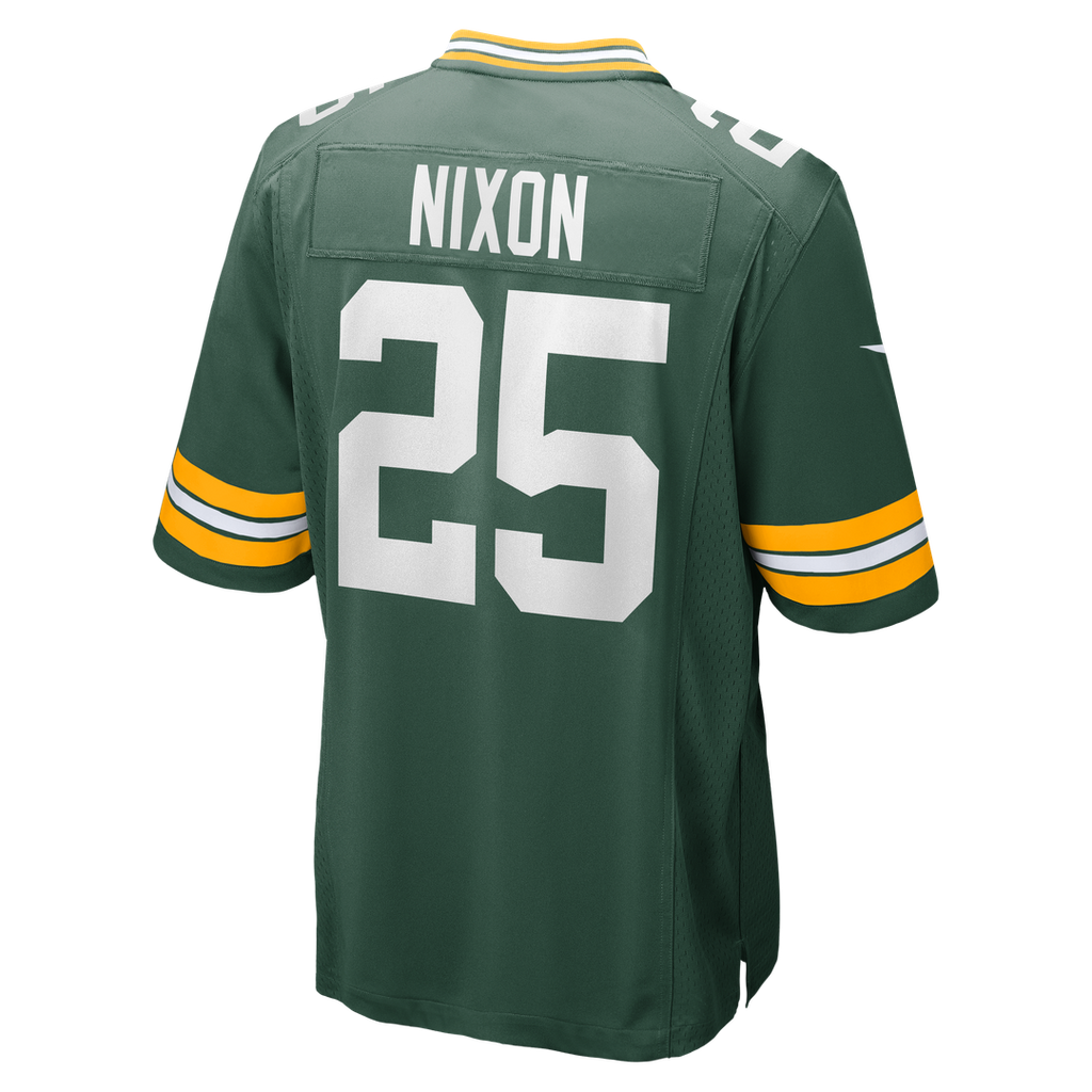 Green Bay Packers Keisean Nixon Nike Green Game Jersey