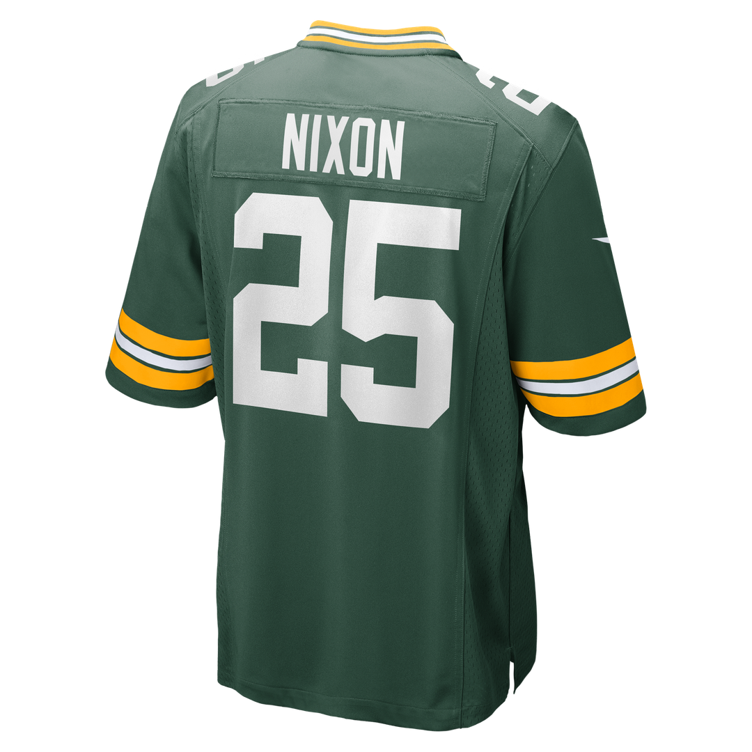 Green Bay Packers Keisean Nixon Nike Green Game Jersey