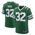 New York Jets Isaiah Davis Nike Legacy Green Game Jersey