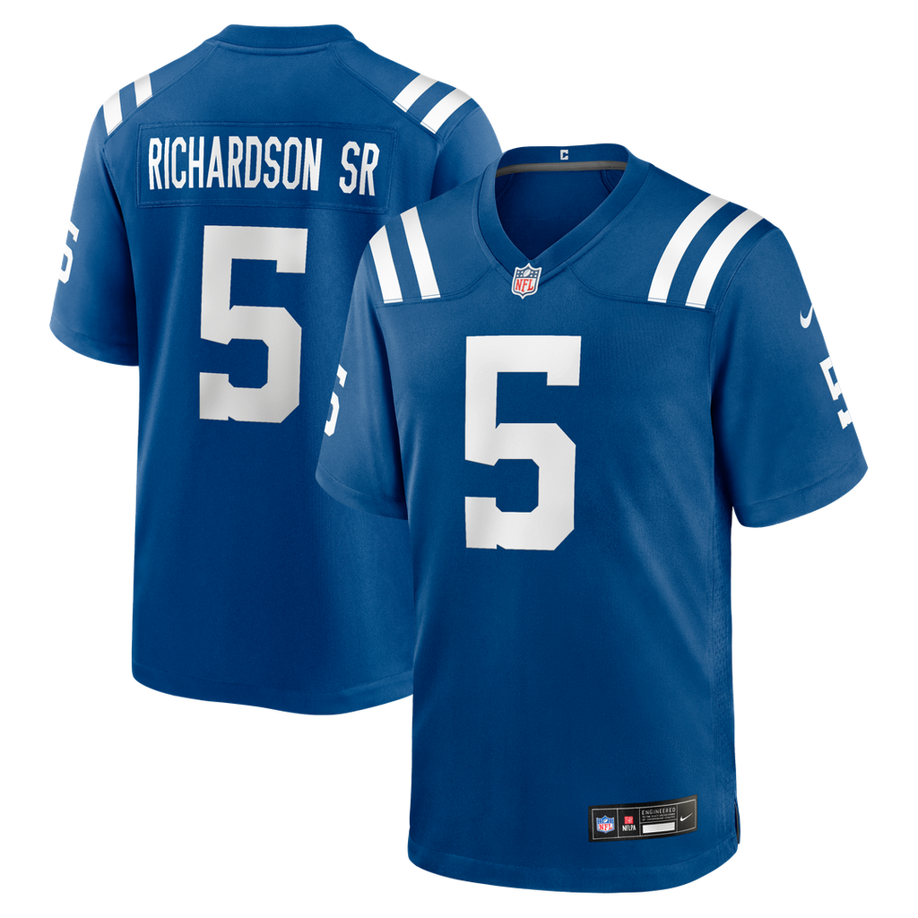 Indianapolis Colts Anthony Richardson Sr. Nike Royal Game Jersey