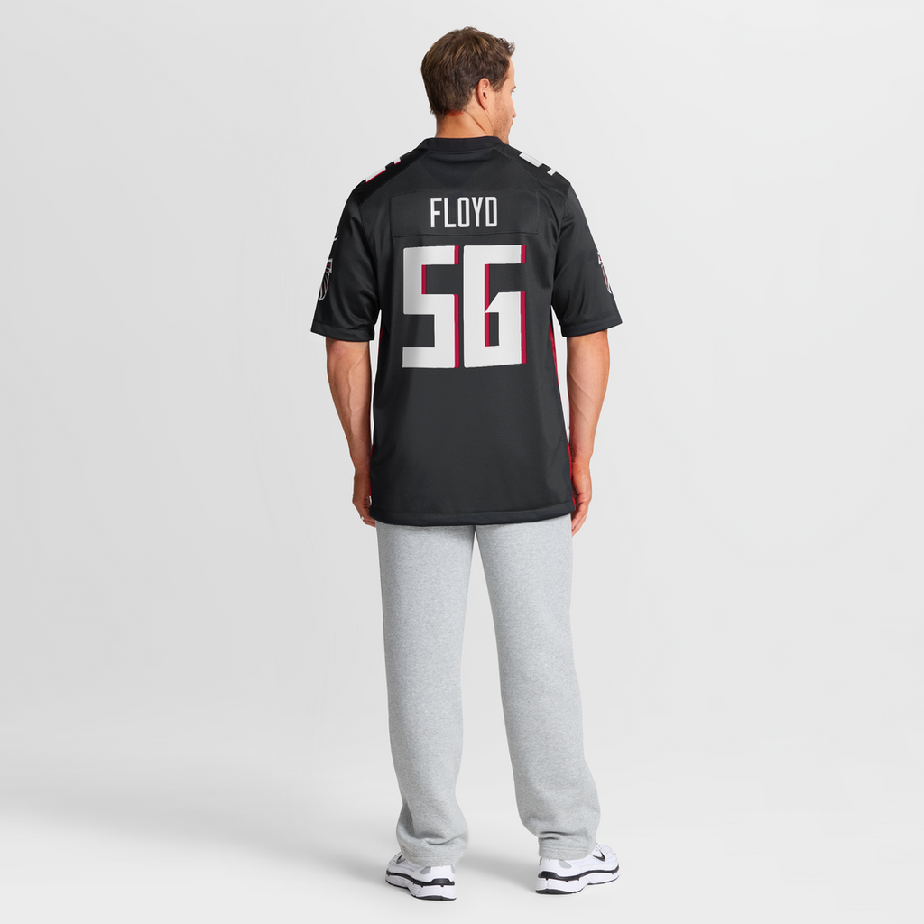 Atlanta Falcons Leonard Floyd Nike Black Game Jersey