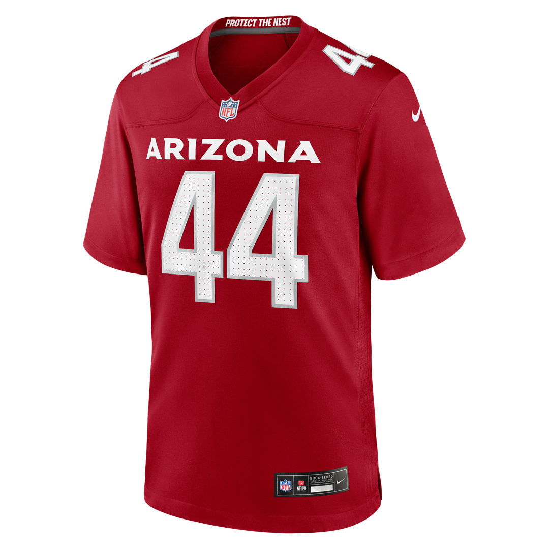 Arizona Cardinals Owen Pappoe Nike Cardinal Game Jersey