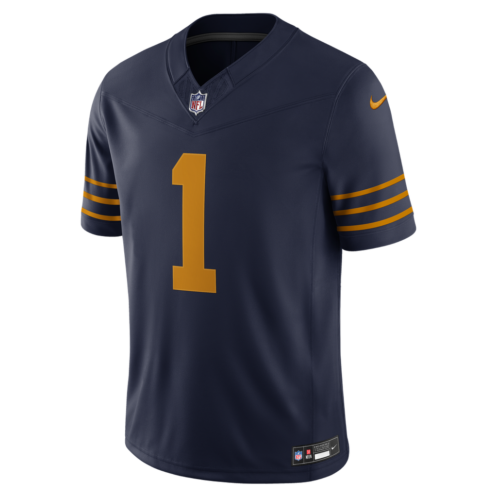Green Bay Packers Micah Parsons Nike Navy Alternate Vapor FUSE Stitched Limited Jersey