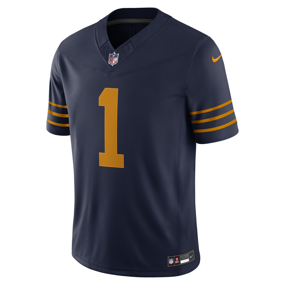 Green Bay Packers Micah Parsons Nike Navy Alternate Vapor FUSE Stitched Limited Jersey