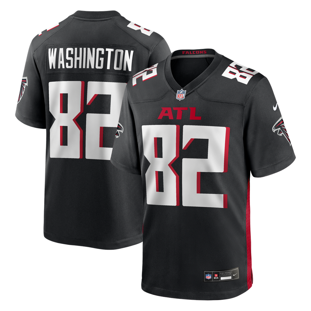 Atlanta Falcons Casey Washington Nike Black Game Jersey