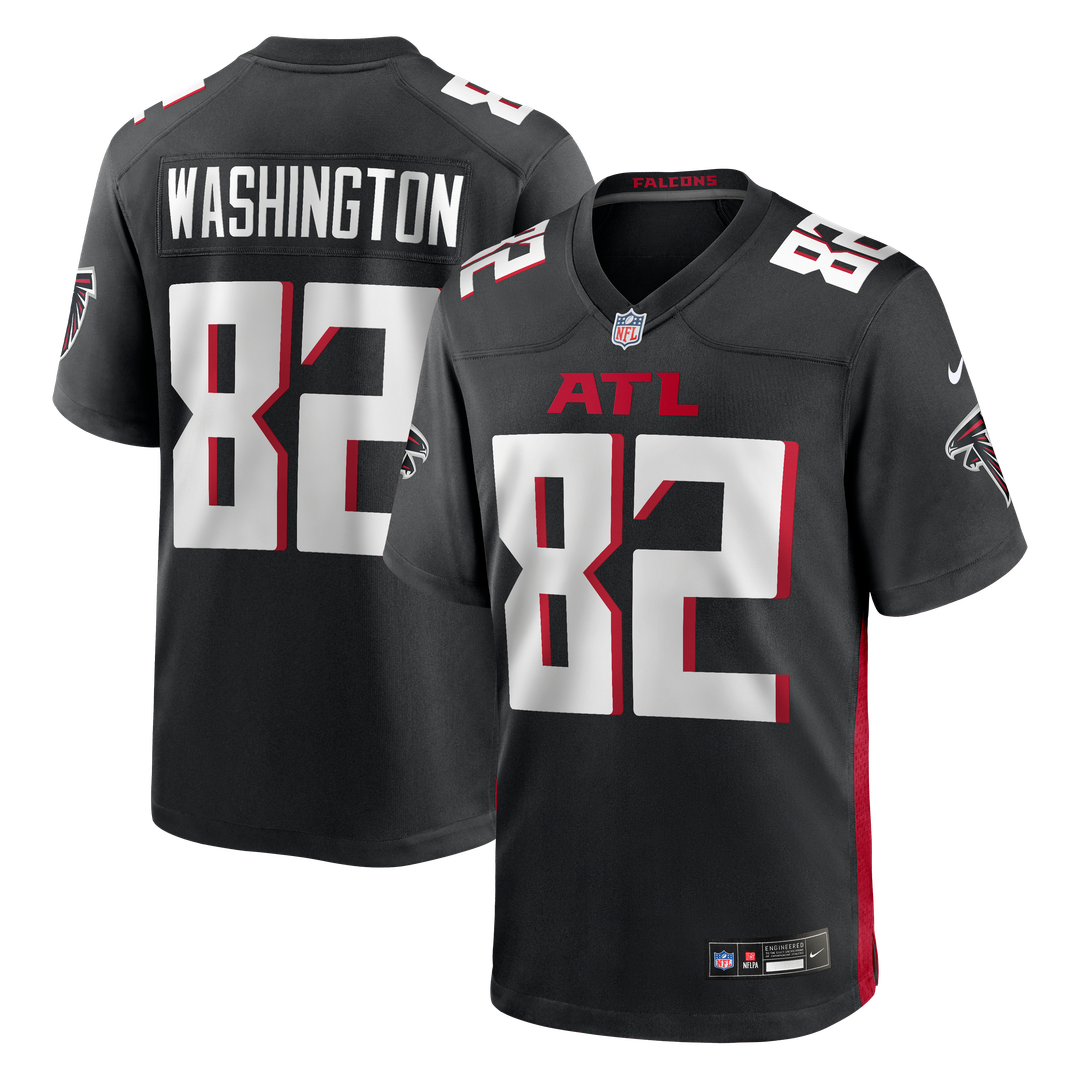 Atlanta Falcons Casey Washington Nike Black Game Jersey
