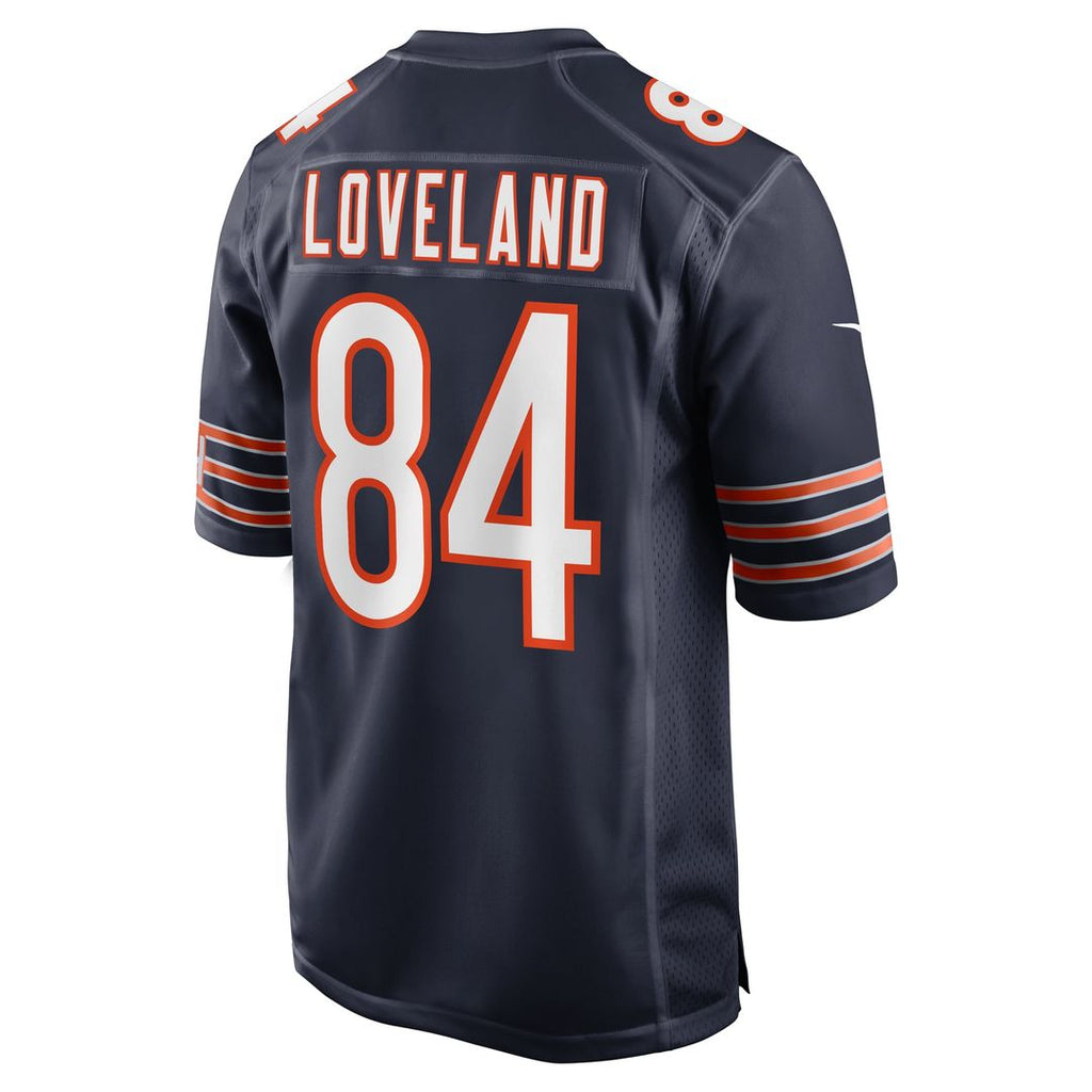 Chicago Bears Colston Loveland Nike Orange Alternate Game Jersey