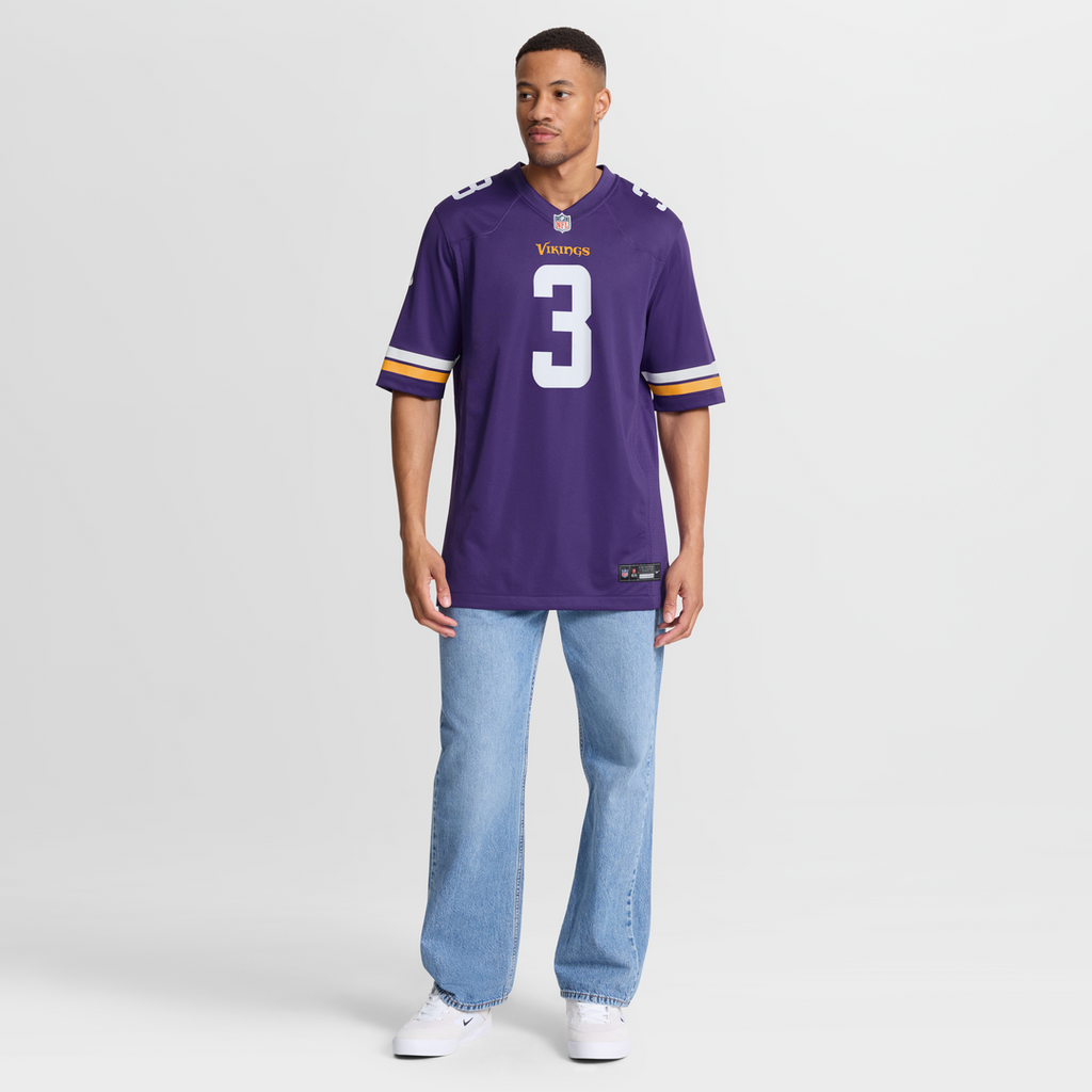 Minnesota Vikings Jordan Addison Nike White Alternate Game Jersey