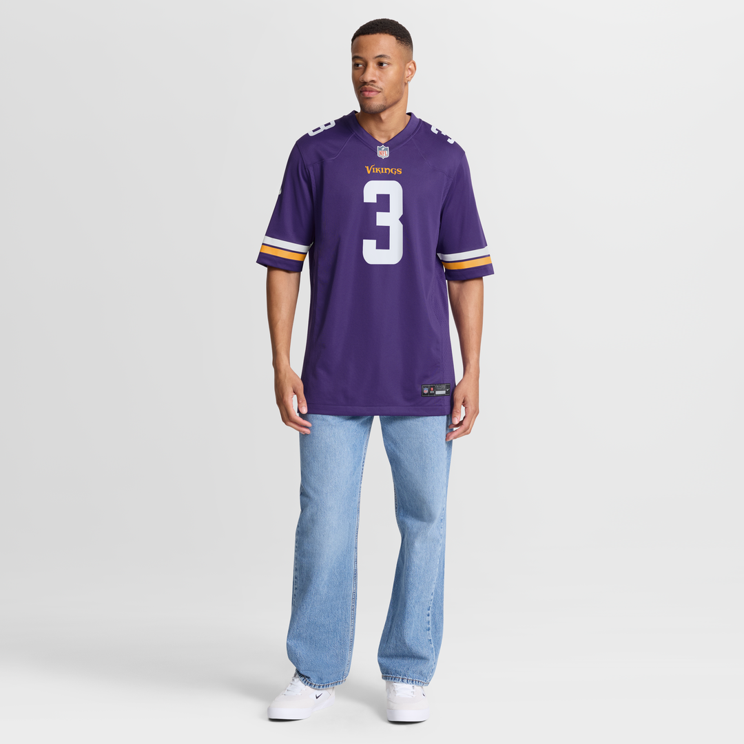 Minnesota Vikings Jordan Addison Nike White Alternate Game Jersey