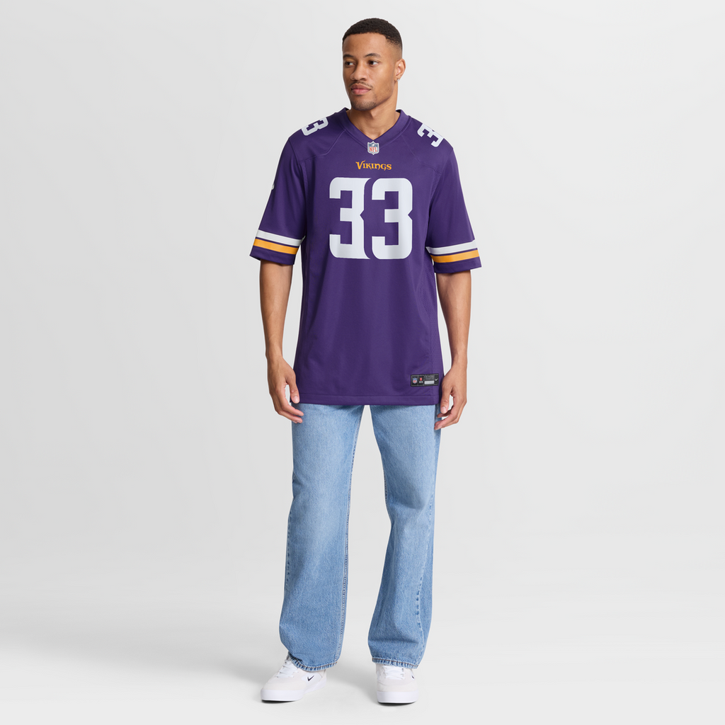 Minnesota Vikings Aaron Jones Nike Purple Game Jersey