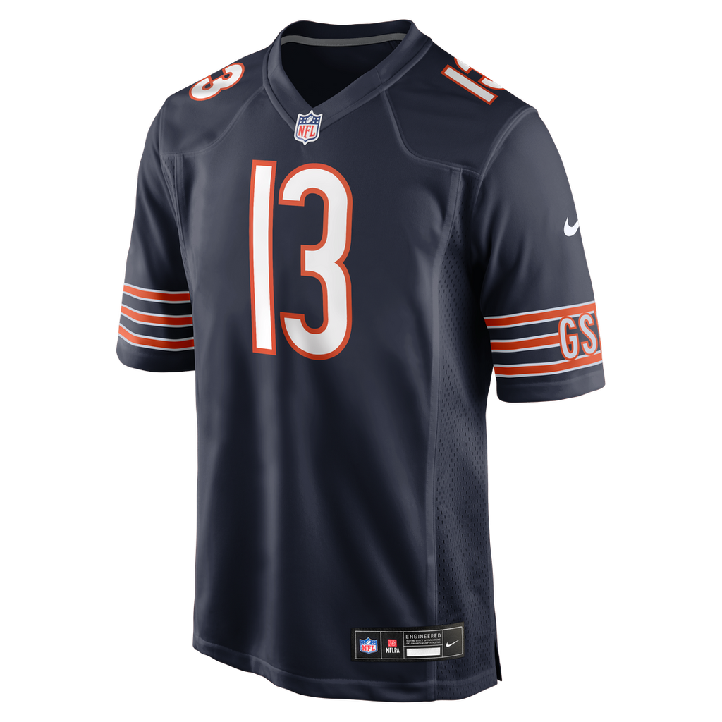 Chicago Bears Keenan Allen Nike Navy Game Jersey