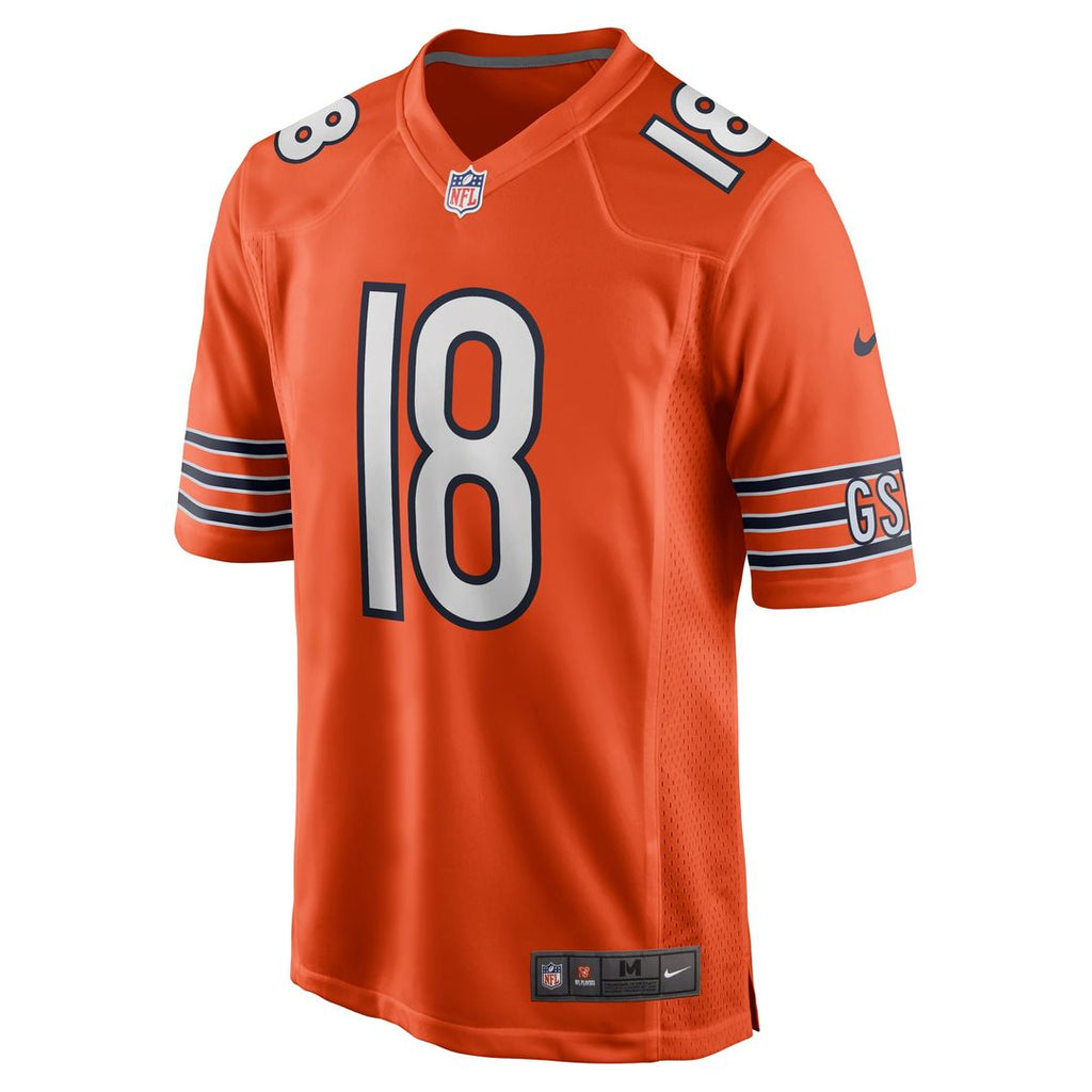 Chicago Bears Caleb Williams Nike Orange Alternate Game Jersey