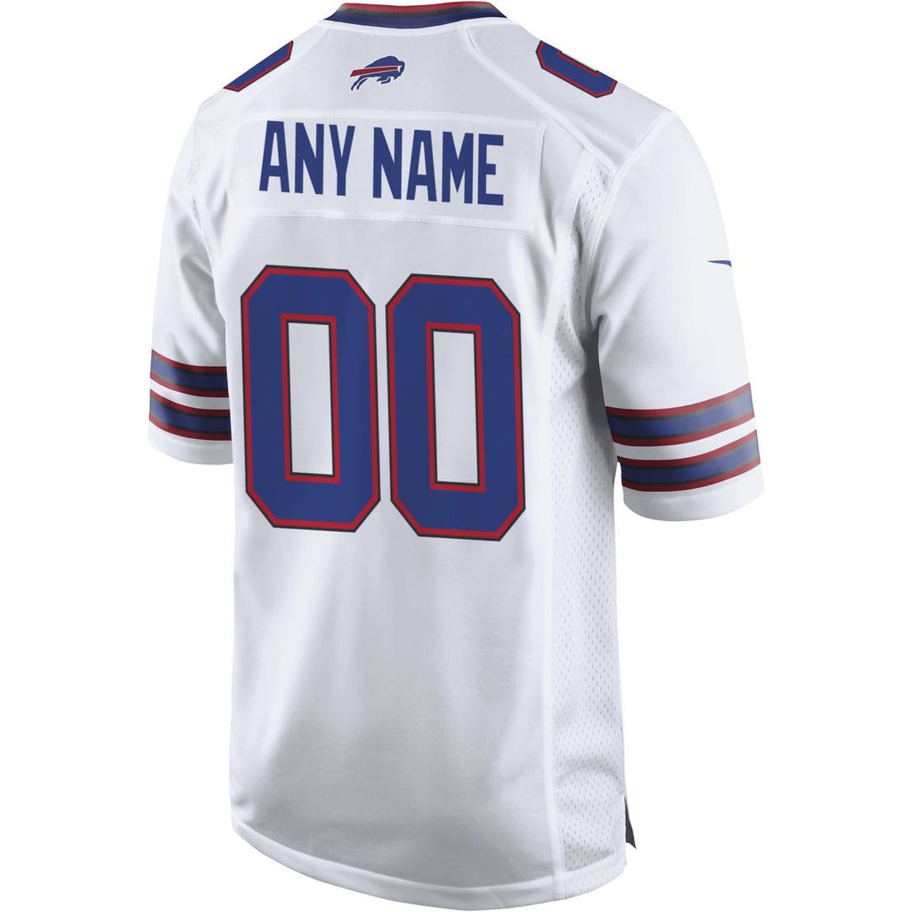 Buffalo Bills Nike White Custom Jersey
