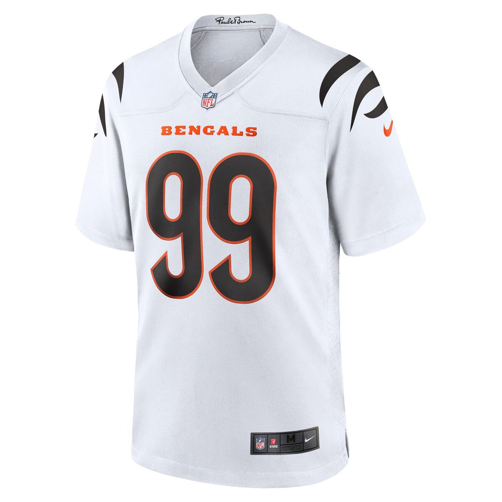 Cincinnati Bengals Myles Murphy Nike White Game Jersey