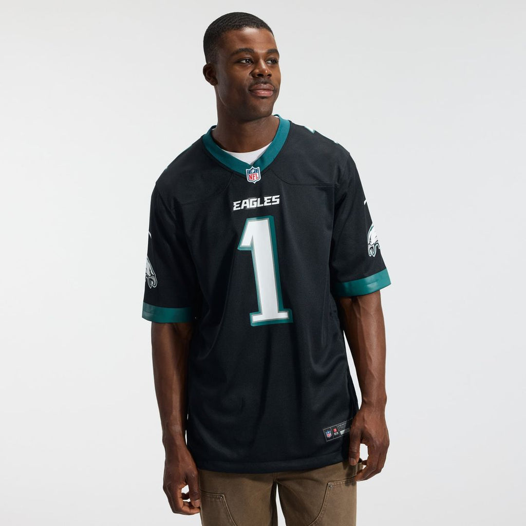 Philadelphia Eagles Jalen Hurts Nike Midnight Green Game Jersey