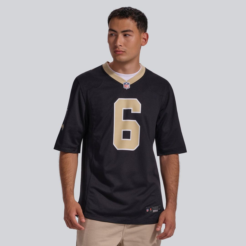 New Orleans Saints Tyler Shough Nike White Game Jersey