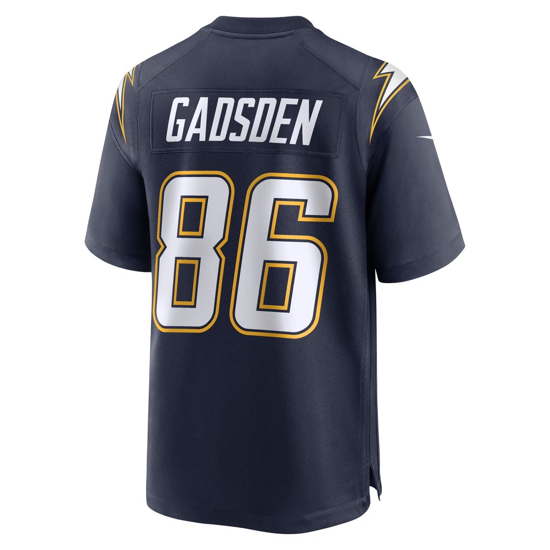 Los Angeles Chargers Oronde Gadsden Nike Powder Blue Game Jersey