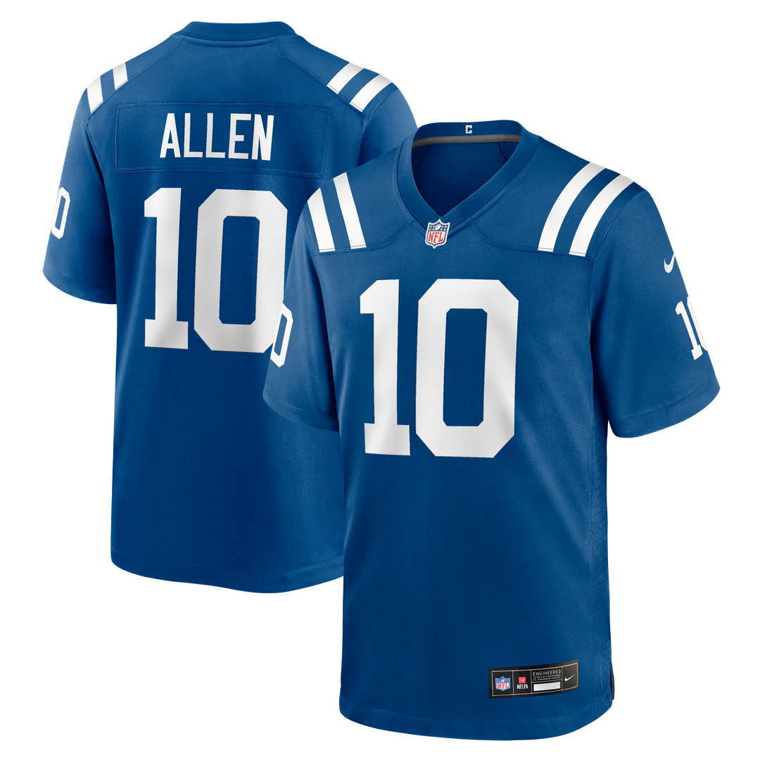 Indianapolis Colts Keenan Allen Nike Royal Game Jersey