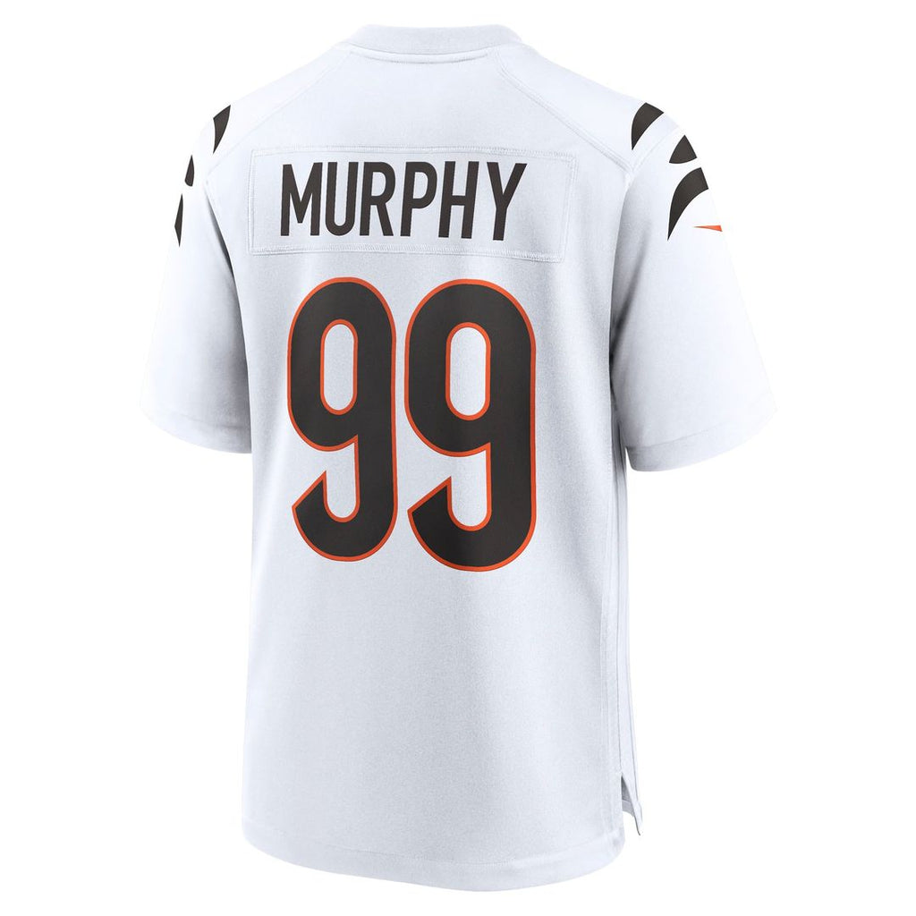 Cincinnati Bengals Myles Murphy Nike White Game Jersey