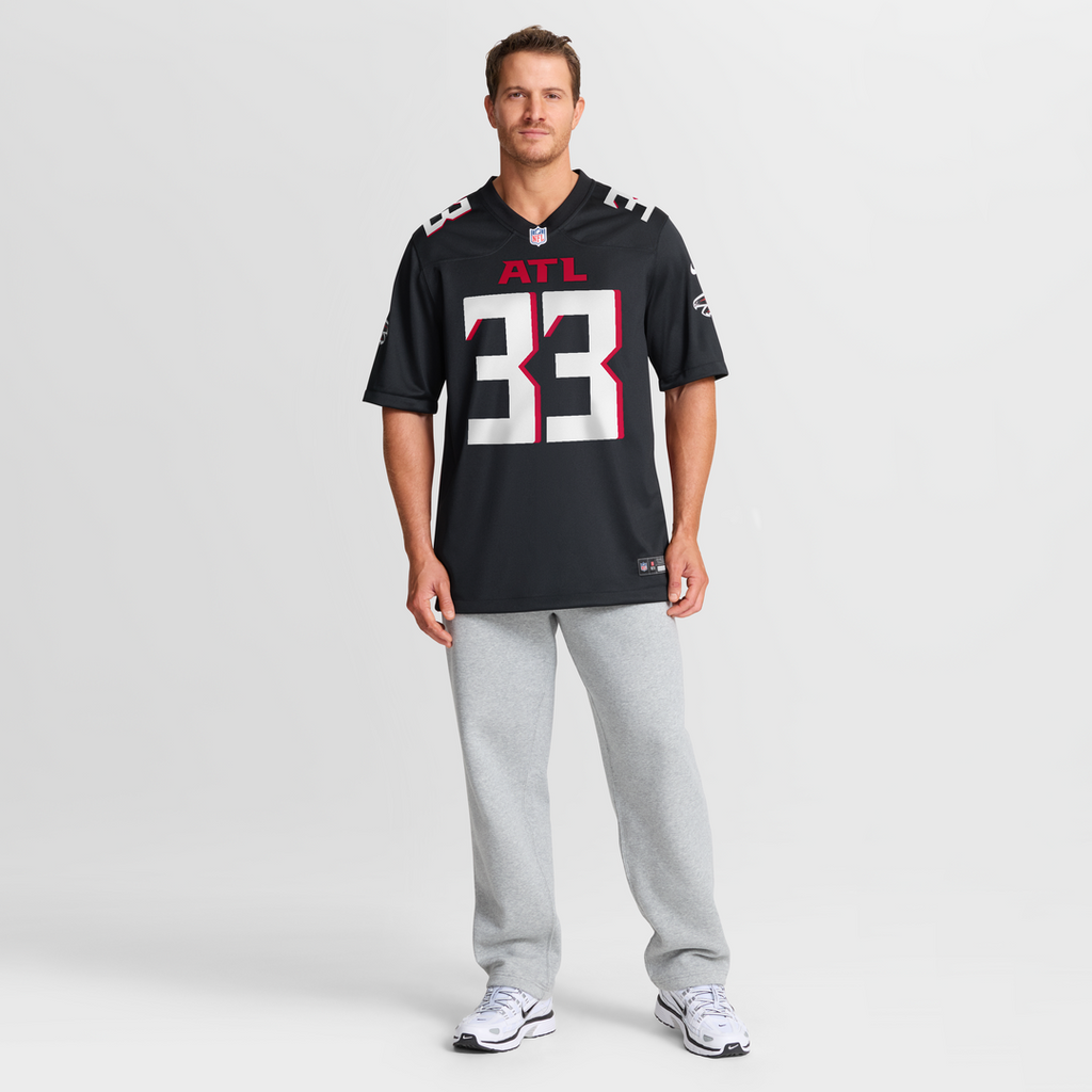 Atlanta Falcons Michael Turner Nike Black Retired Player Game Jersey