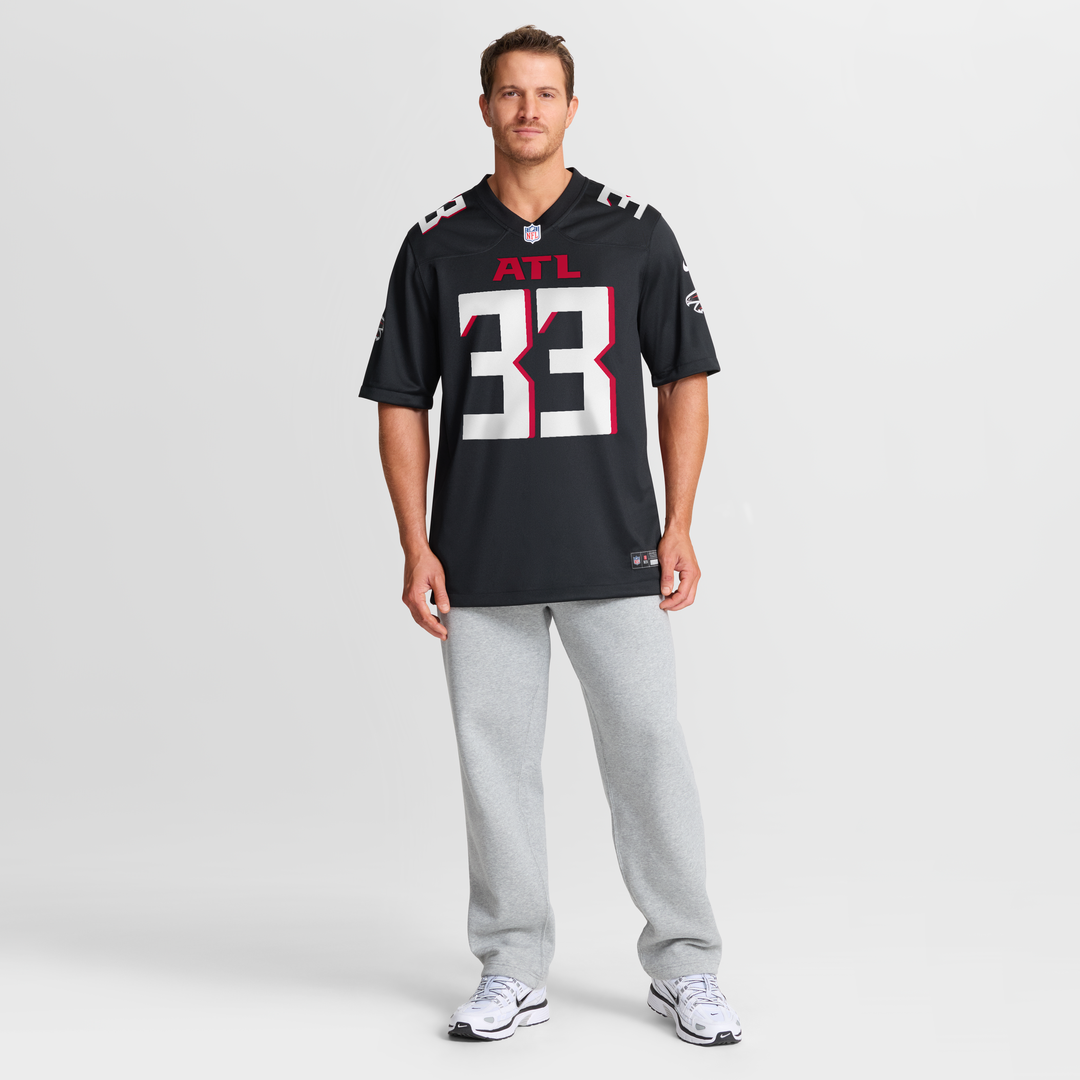 Atlanta Falcons Michael Turner Nike Black Retired Player Game Jersey