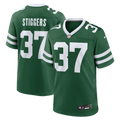 New York Jets Qwan'tez Stiggers Nike Legacy Green Game Jersey