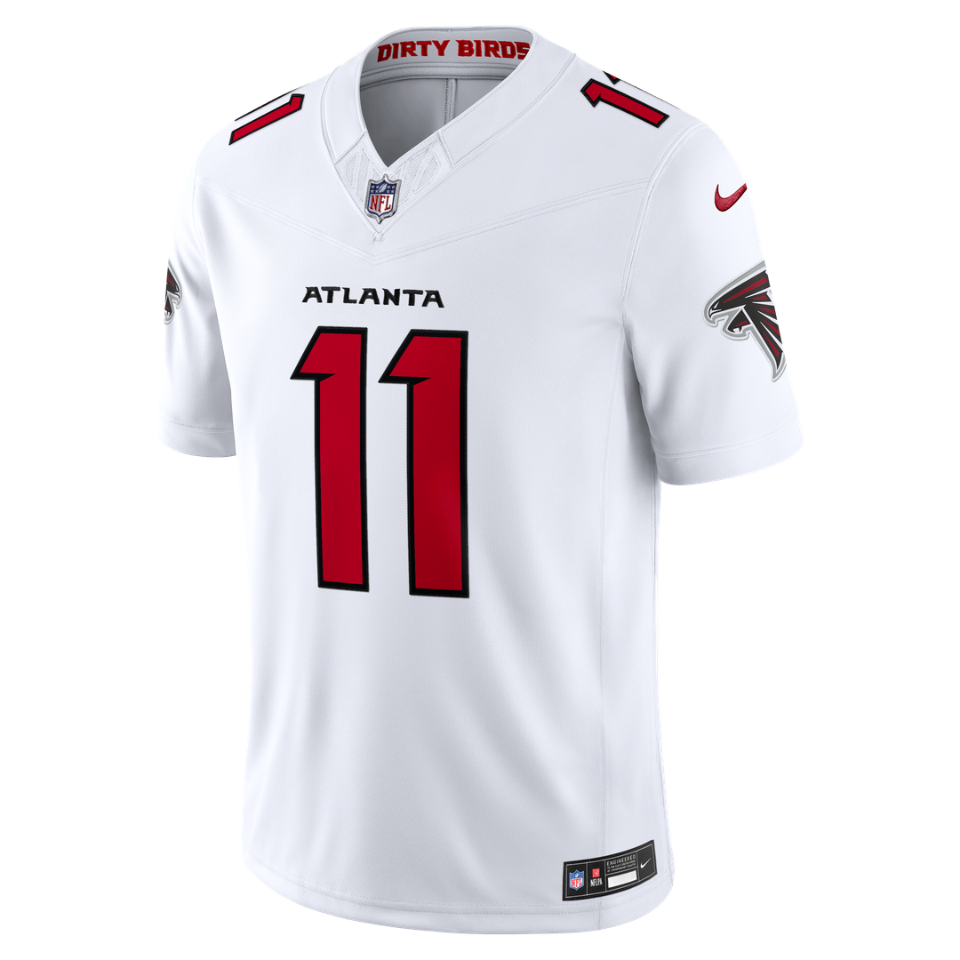 Atlanta Falcons Jalon Walker Nike White Vapor FUSE Stitched Limited Jersey