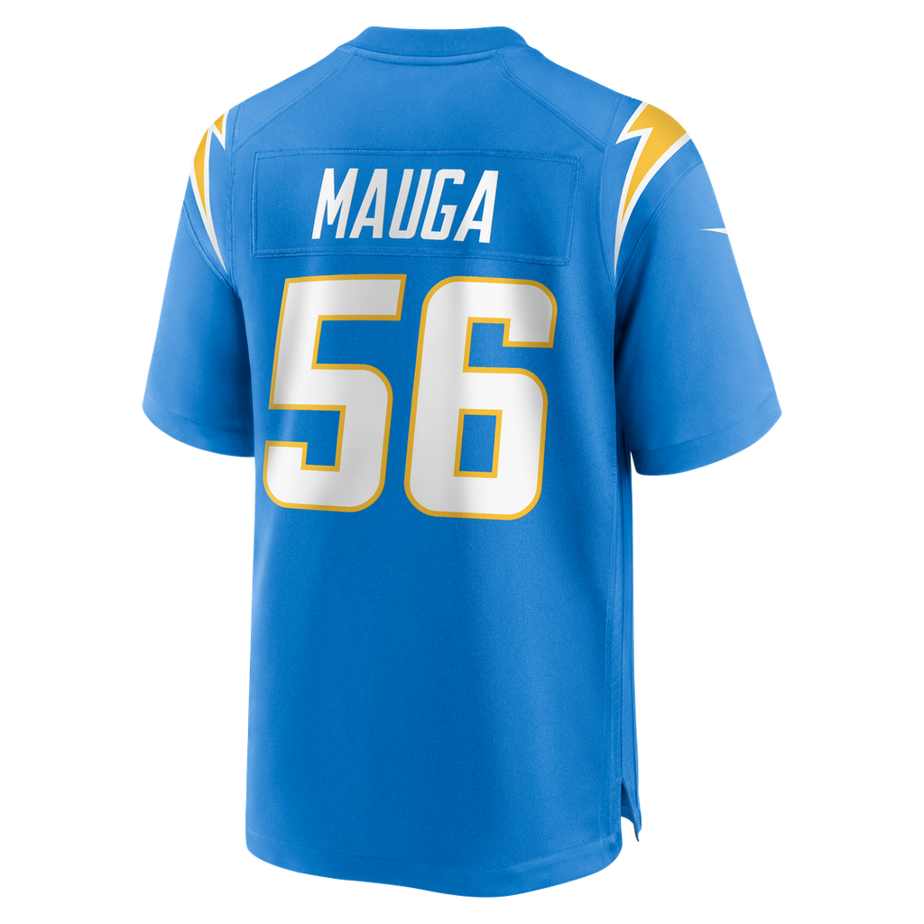 Los Angeles Chargers Kanai Mauga Nike Powder Blue Game Jersey