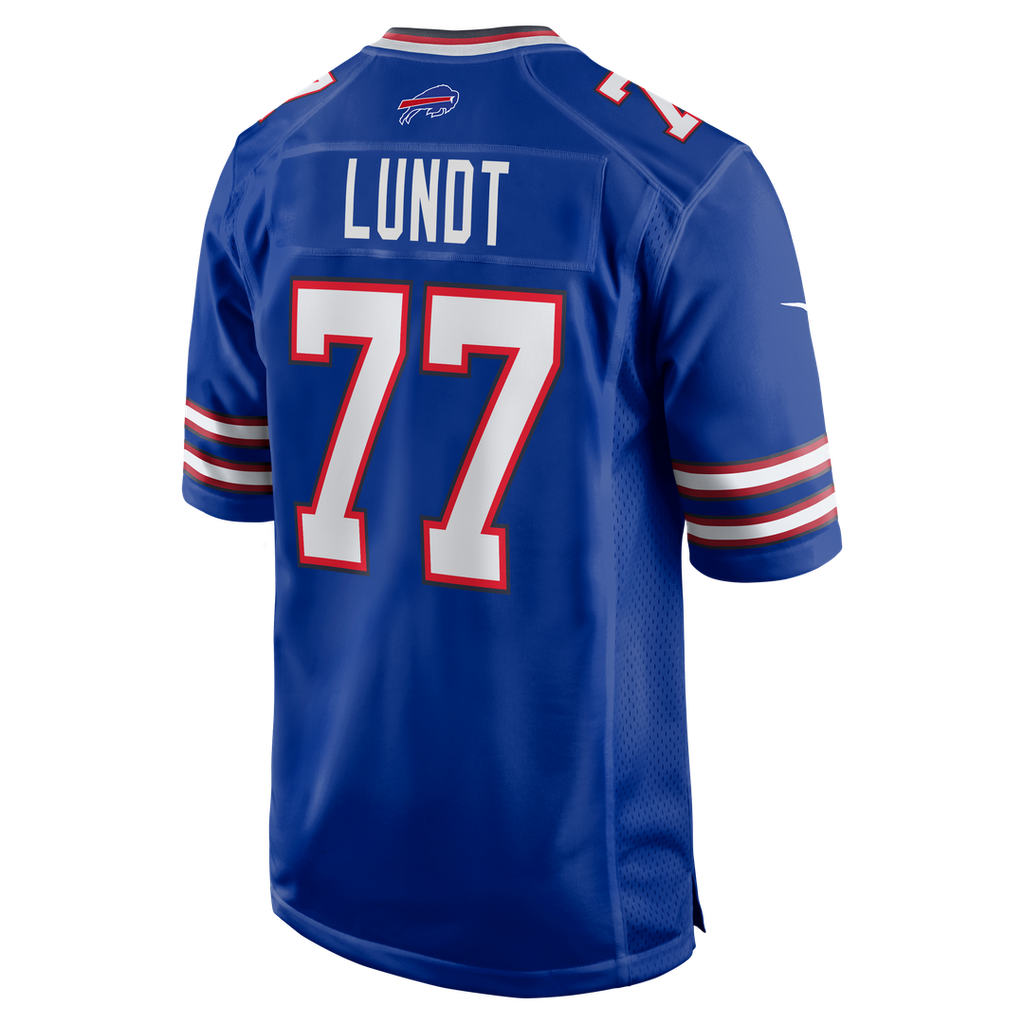 Buffalo Bills Chase Lundt Nike Royal Game Jersey