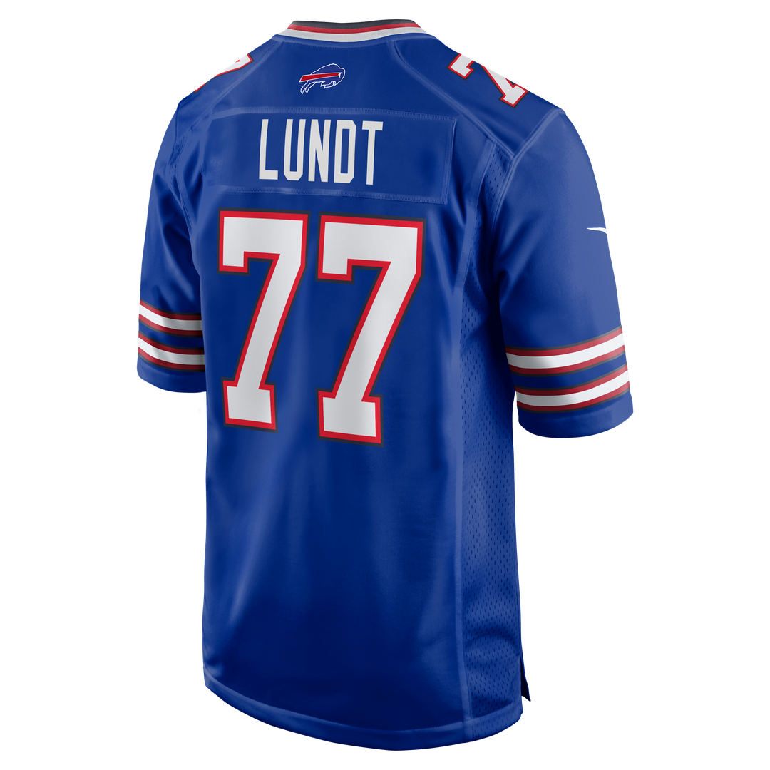 Buffalo Bills Chase Lundt Nike Royal Game Jersey