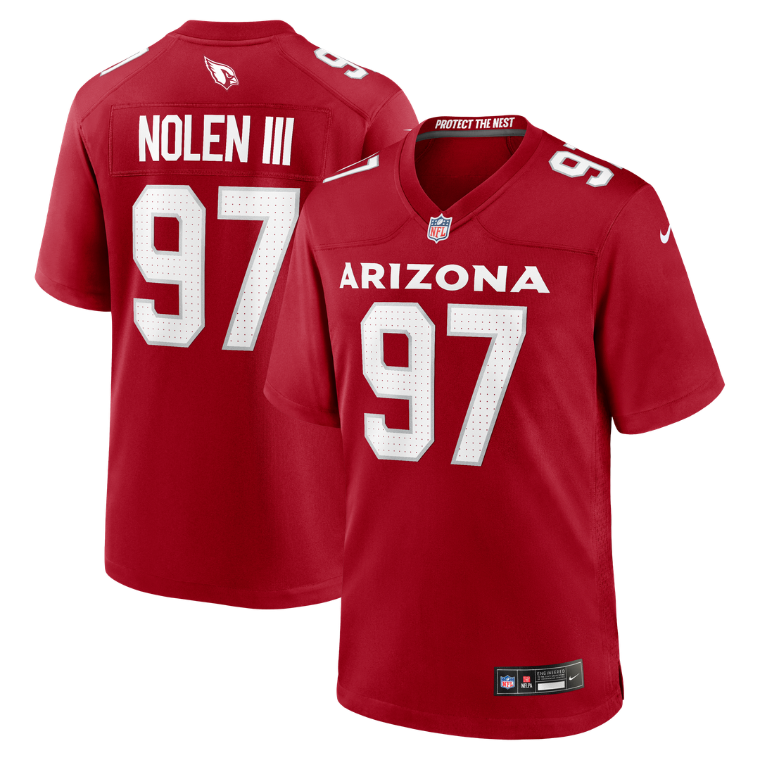 Arizona Cardinals Walter Nolen Nike Cardinal Game Jersey