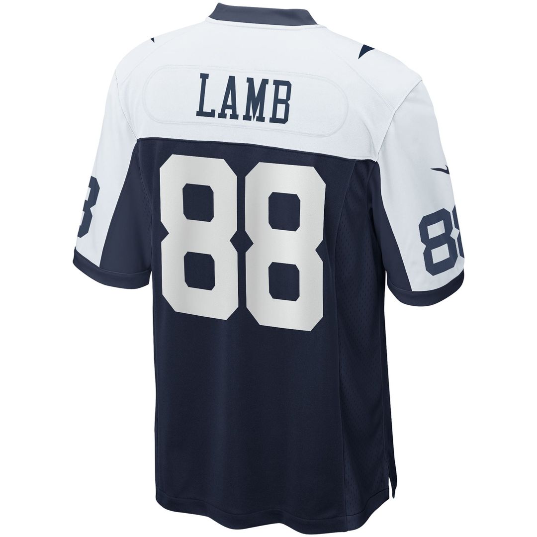 Dallas Cowboys CeeDee Lamb Nike White Alternate Game Team Jersey